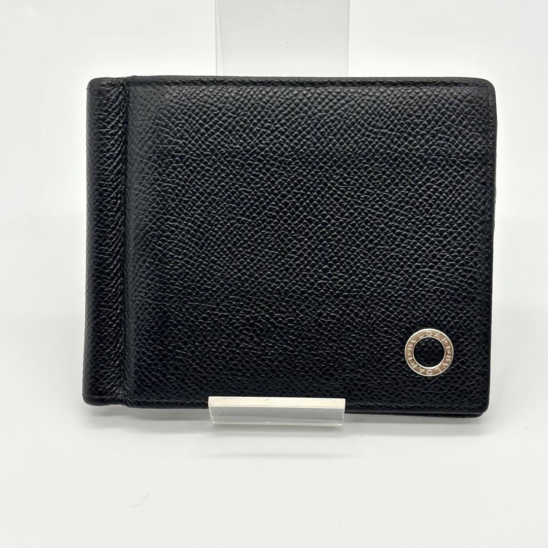 希少✨ブルガリ マネークリップ 財布 ブルガリマン サークルロゴ