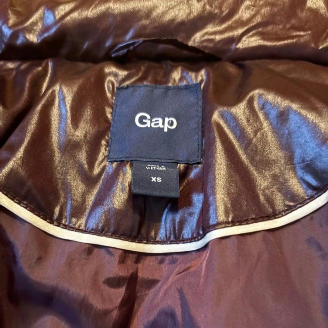 00s old gap/ファーダウンベスト/Y2K/光沢/お兄系 - メルカリ