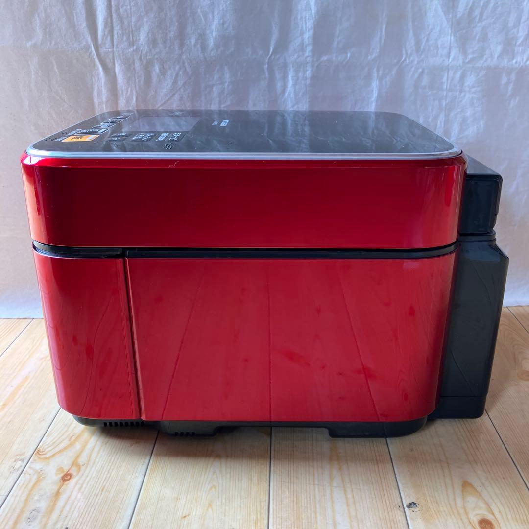 MITSUBISHI NJ-XWB10J 蒸気レス IH炊飯器 本炭釜 赤