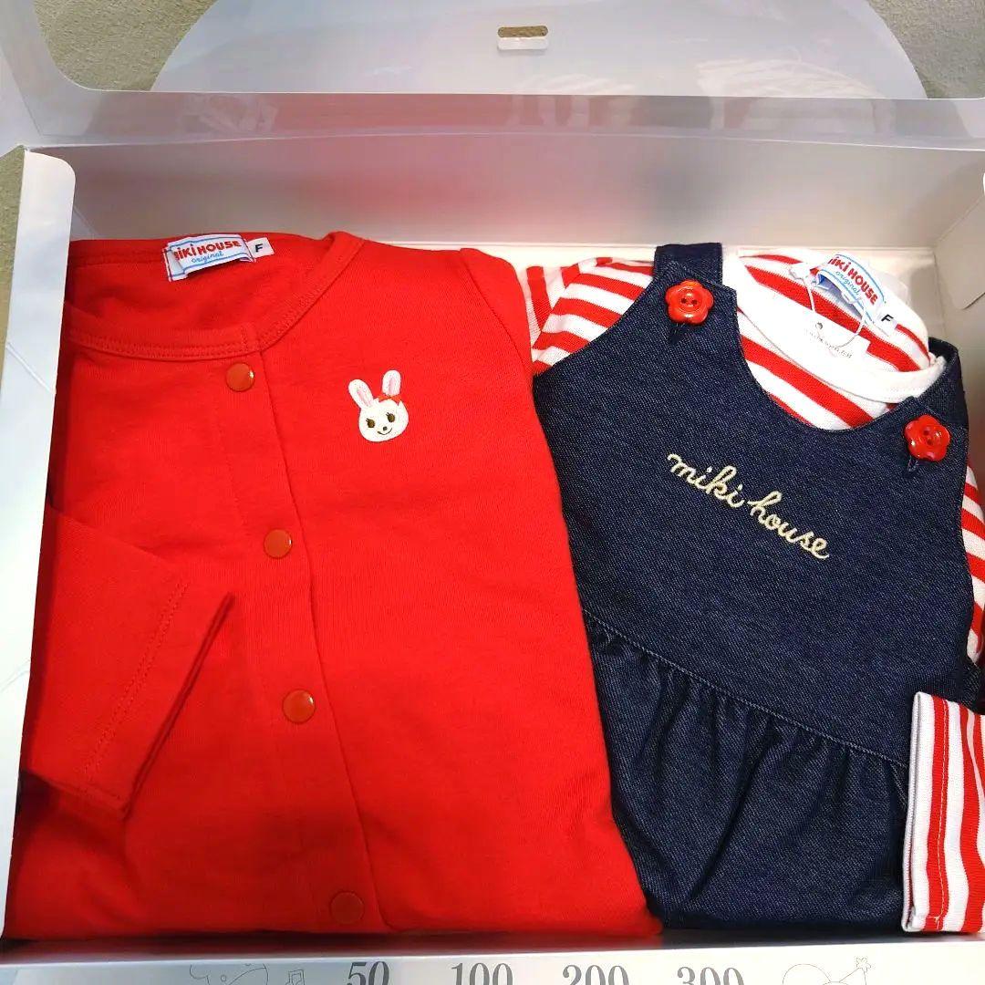 【新品未使用】ミキハウス　ジャンパースカートセット【BOX付き】 ジャンパースカートセット【BOX付き】 – ミキハウスオフィシャルサイト