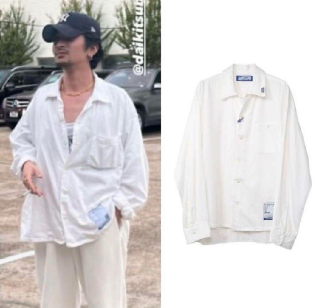 完売品】常田大希 着用 MIHARA YASUHIRO シャツ ホワイト - メルカリ