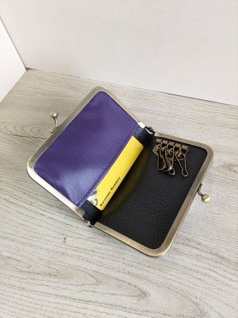 ひろは様専用 がま口ショルダーバック がま口キーケース