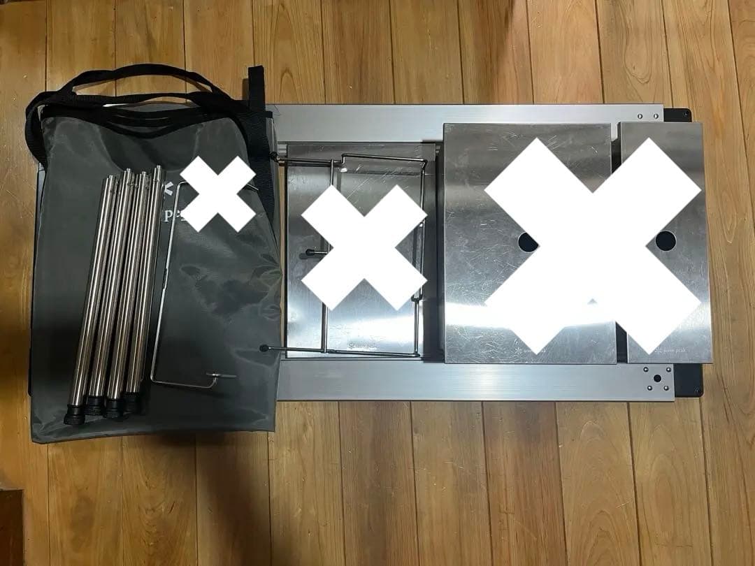 スノーピークIGTフレームロングセット IGT アイアングリルテーブル フレームロング| スノーピーク(Snow Peak)