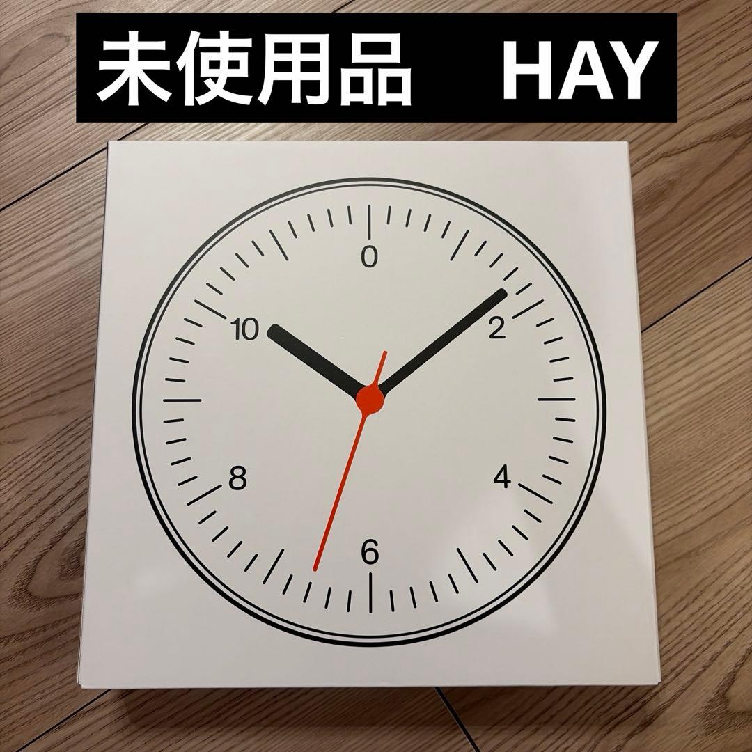 ヘイ HAY ウォールクロック ジャスパーモリソン ヘイ 新品 白 - メルカリ
