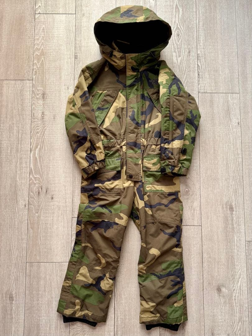 THE NORTH FACE 迷彩 スキーウェア 子ども用 110 楽天市場】THE NORTH FACE ノースフェイス 迷彩 ノベルティー フード