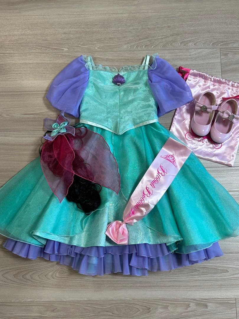 ビビディバビディブティック アリエル 110センチ 靴17センチ - メルカリ