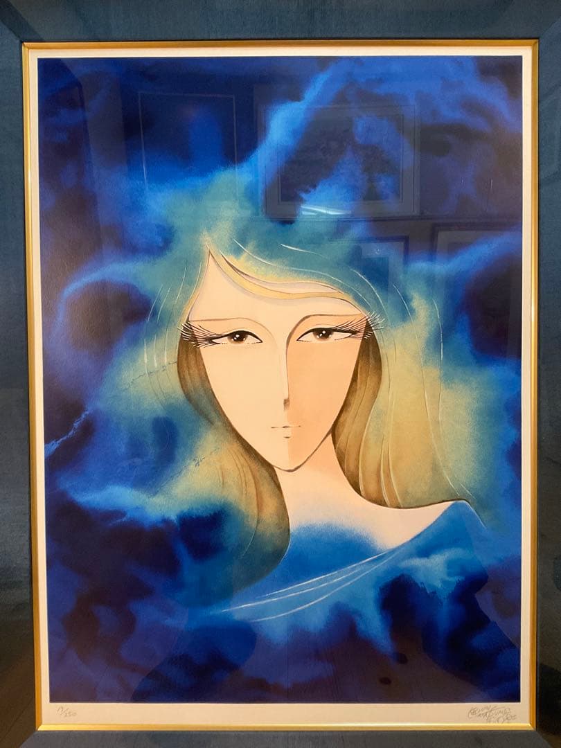 松本零士「スターシャⅠ」シルクスクリーン 直筆サイン・エディション