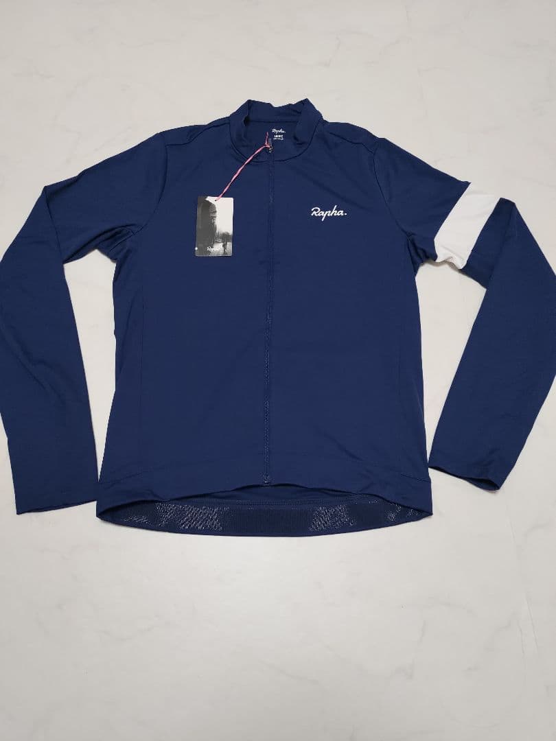 Rapha ネイビー ロングスリーブ サイクルジャージ L Rapha ネイビー ロングスリーブ サイクルジャージ L Rapha ネイビー