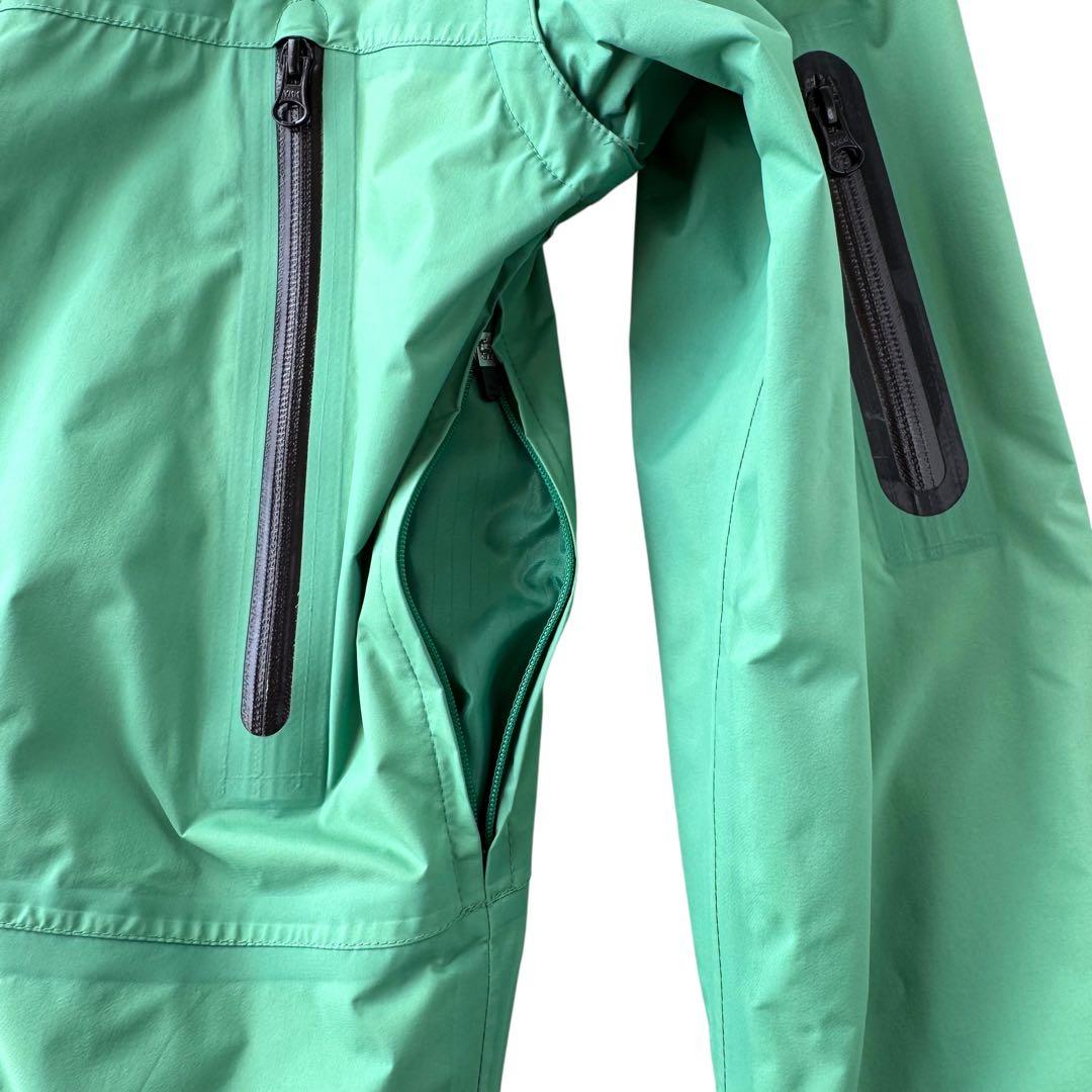 パーリーゲイツ 2WAYレインジャケット フルジップ フード付きレイン