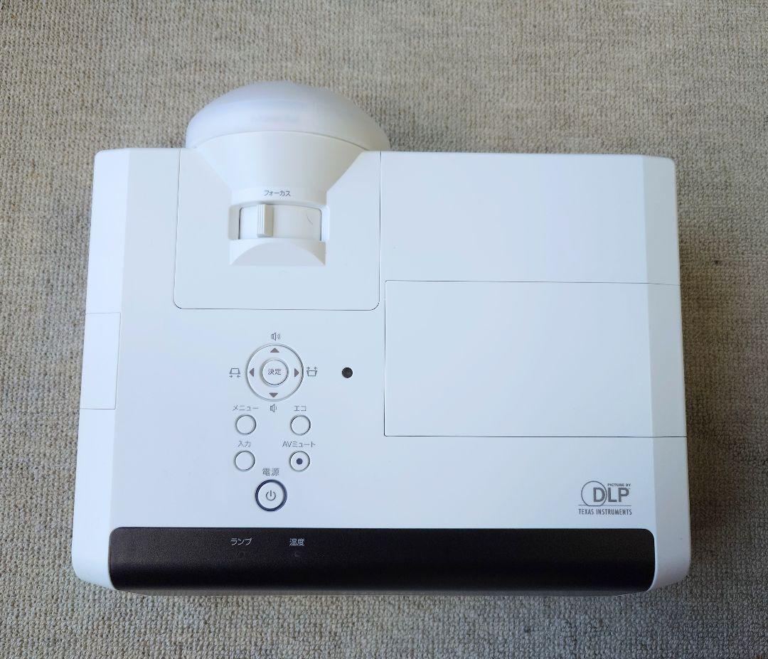 RICOHプロジェクター PJ WX4240N 本体 付属品あり【ランプ3時間