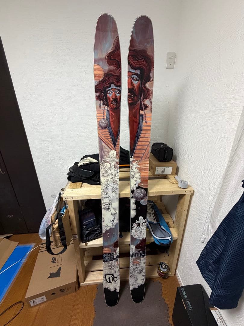 アイスランティック スキー板 楽天市場】ICELANTIC アイスランティック スキー板 NOMAD 94 板単品 25