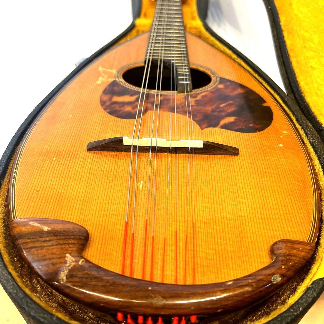 マンドリン SUZUKI NO.100 渦巻きヘッド リブ彫り込み スズキ