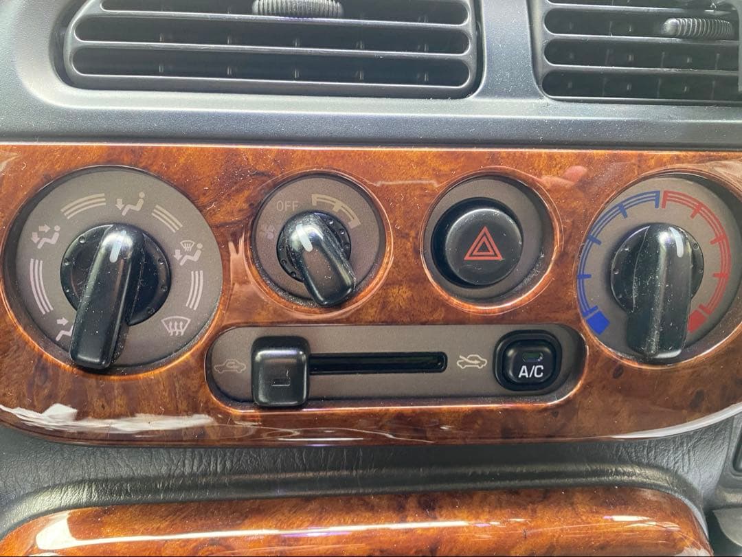 割れ対策あり】L700S ミラジーノ エアコン ツマミ ノブ シルバー