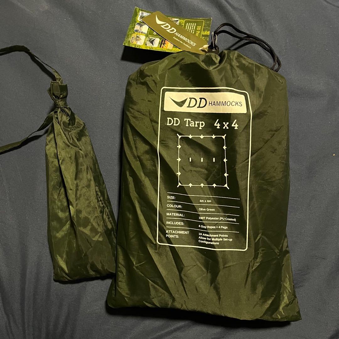 DD Tarp 4x4 オリーブグリーン Amazon.com : DD Hammocks - DD Tarp 4x4 - Olive Green: 13ft x 13ft