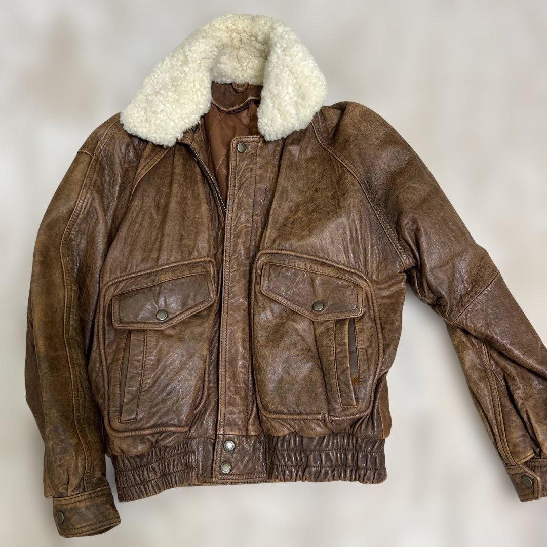 Vintage 90s A2 G1 レザージャケット めばる様 専用 - メルカリ