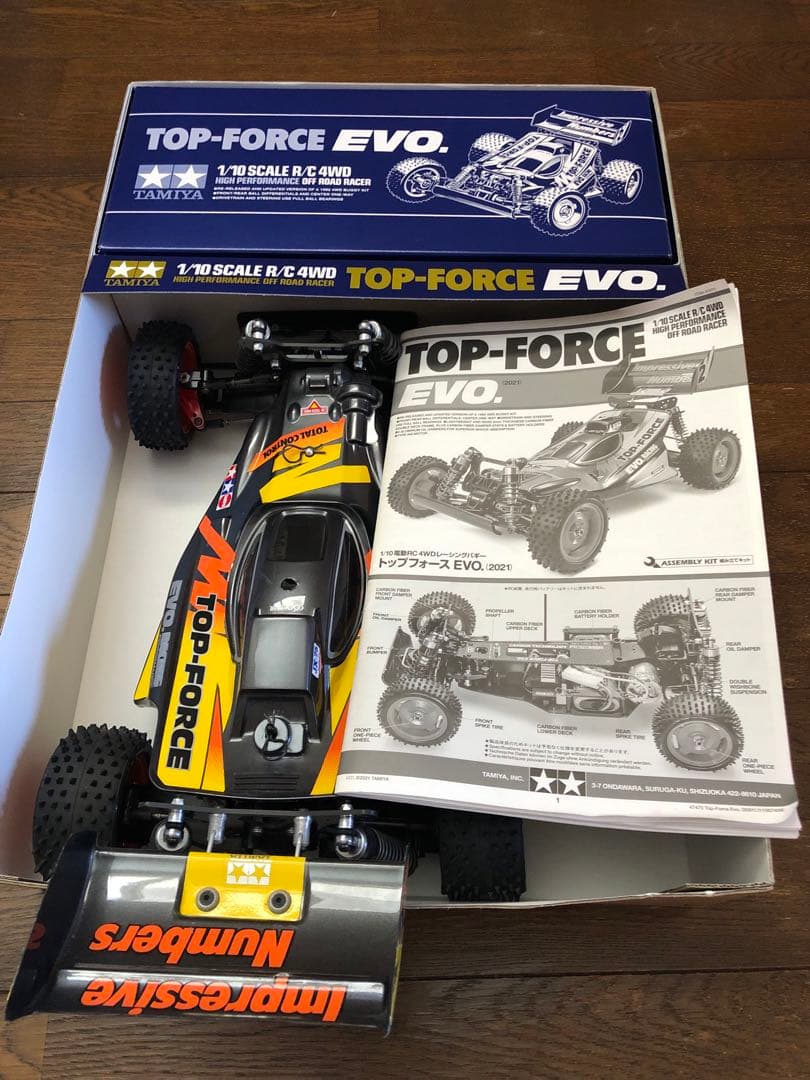 タミヤ 1/10 電動バギー トップフォース EVO. 2021 - メルカリ