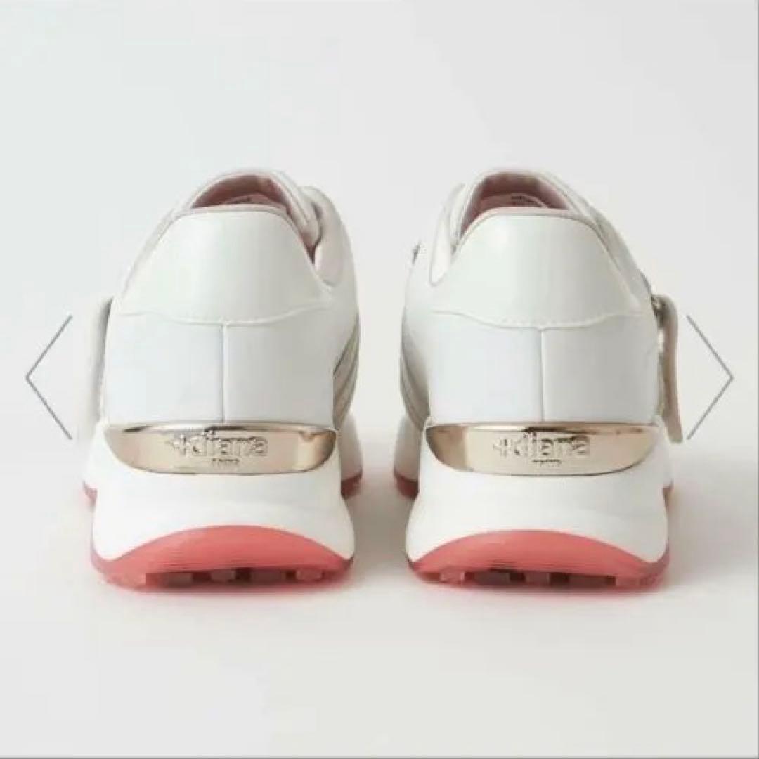 ＋Dianaゴルフシューズ　ビジュー　23.0cm
