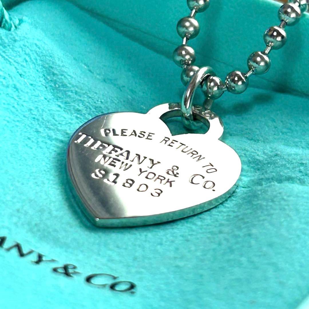 美品】ティファニー リターントゥ ハートタグ ネックレス ボール