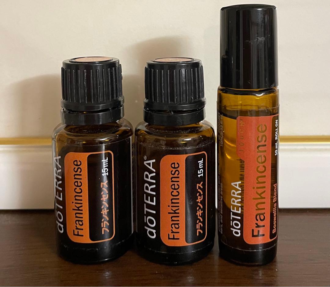 doTERRA フランキンセンス 15mL×2本 + ロールオン 10mL - メルカリ