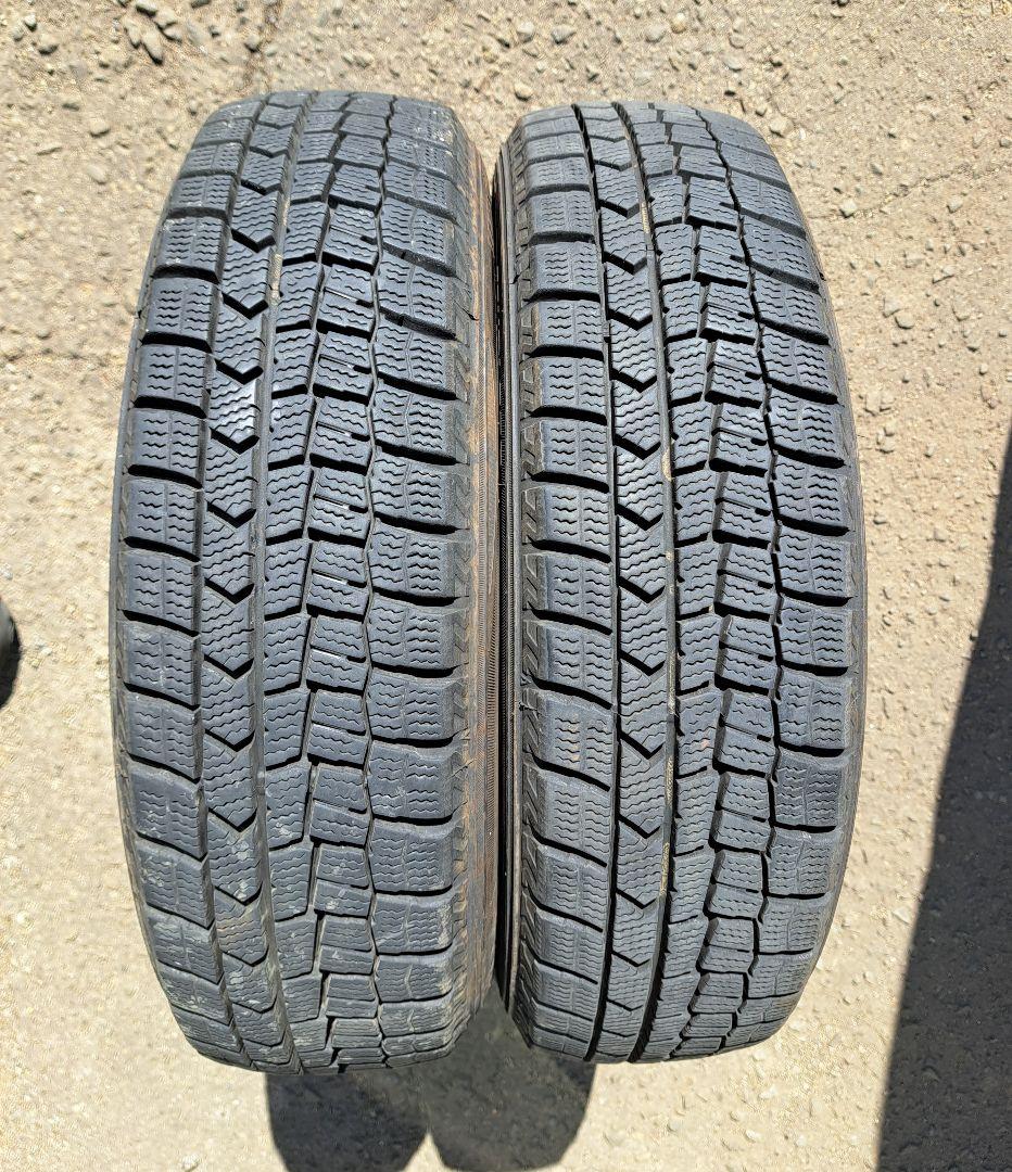 155/65R14バリ山！2本お買得！信頼と人気のダンロップ！22年製ゴム最高