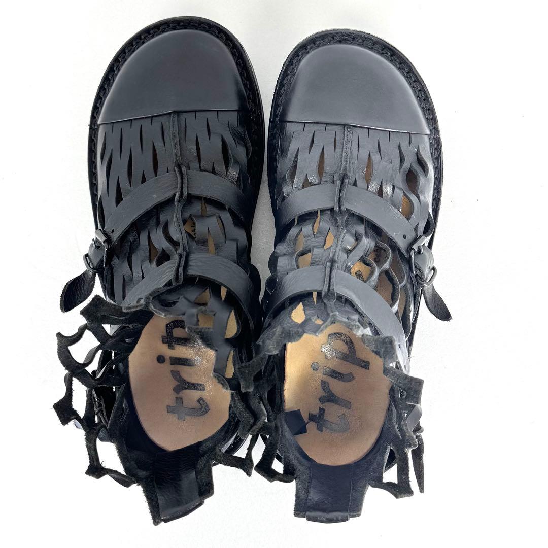 正規 品ファッション - 【trippen】 トリッペン （24.5） ネッツ NETZ