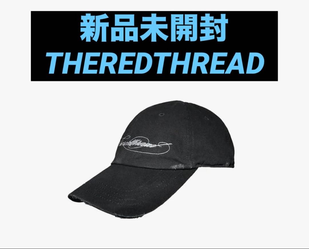 新品未開封 THEREDTHREAD S logo script cap THEREDTHREAD / ザレッドスレッド】S logo script cap