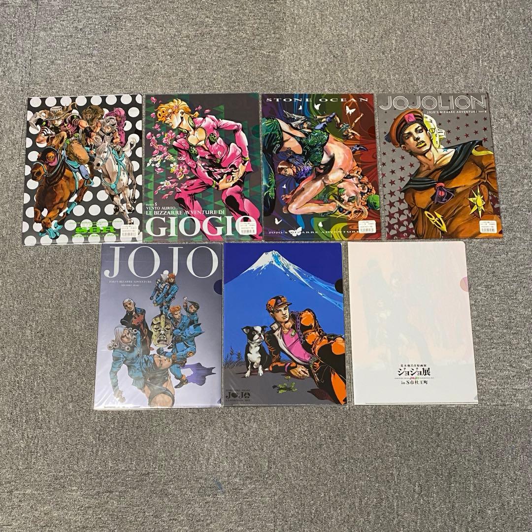 ジョジョの奇妙な冒険 ジョジョ展 荒木飛呂彦原画展 クリアファイル