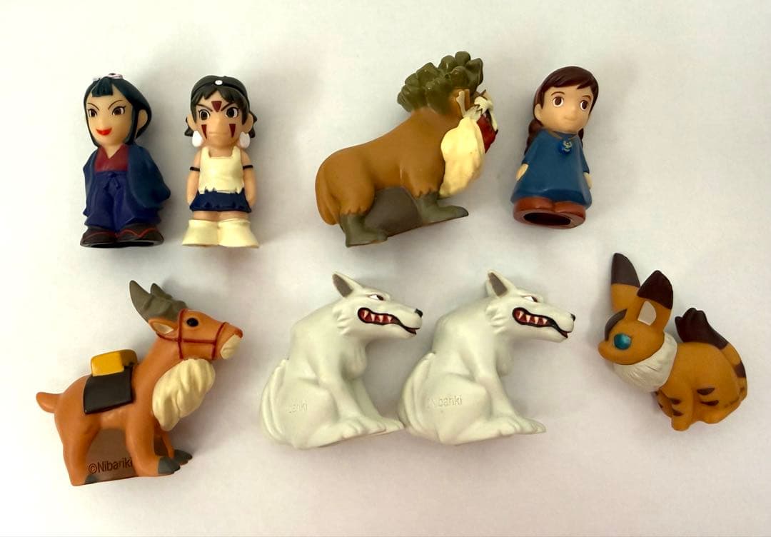 ジブリ 指人形 「もののけ姫」セット - メルカリ