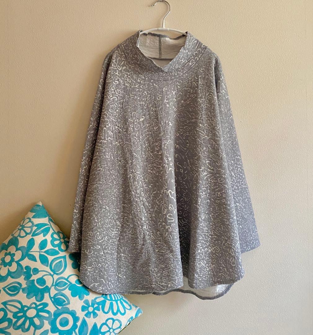 ヨーガンレール　23SS　未使用近　\"クルクル\"　ワイドプルオーバー　ババグーリ