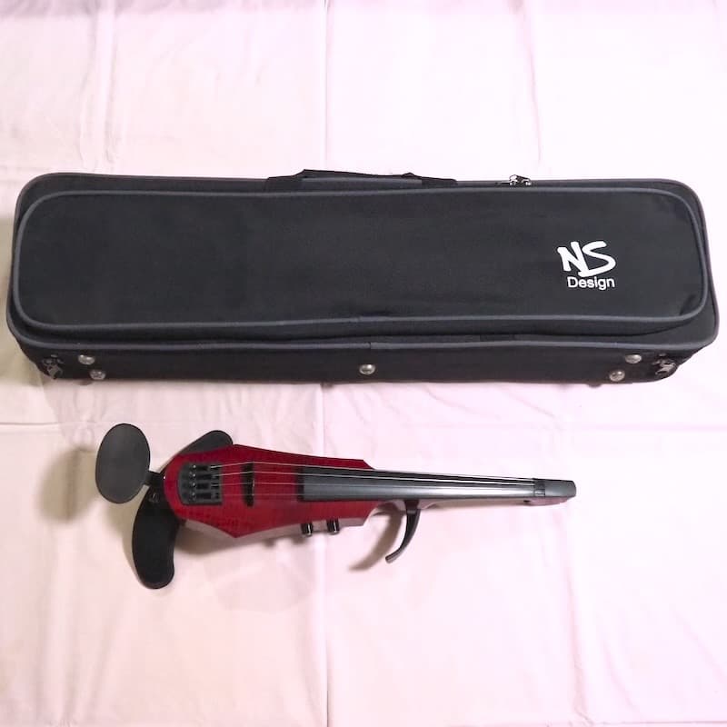 NS Design WAV4 赤　エレキバイオリン　フリマ最安値 NS DESIGN | エレクトリックバイオリン