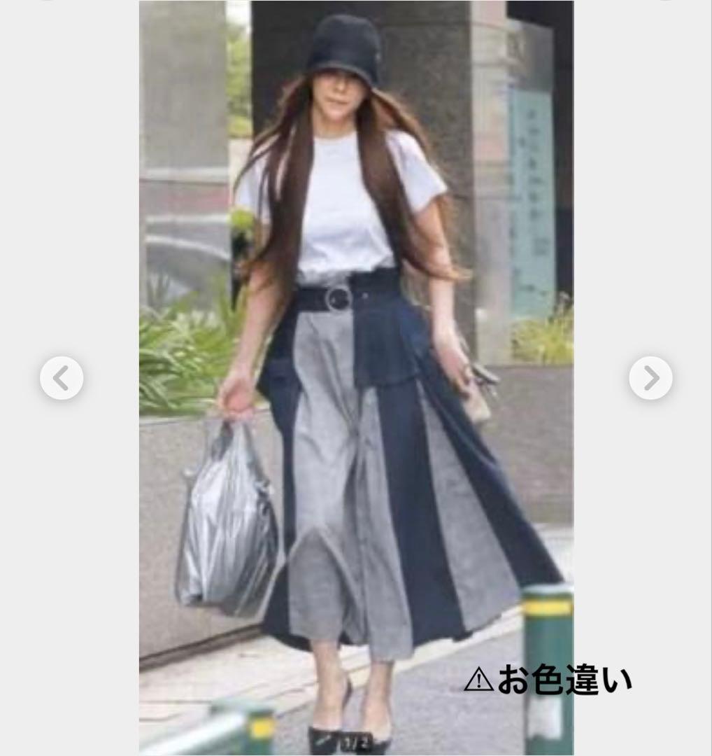 新品】FURFUR アシンメトリータックスカート＊安室奈美恵さん着用