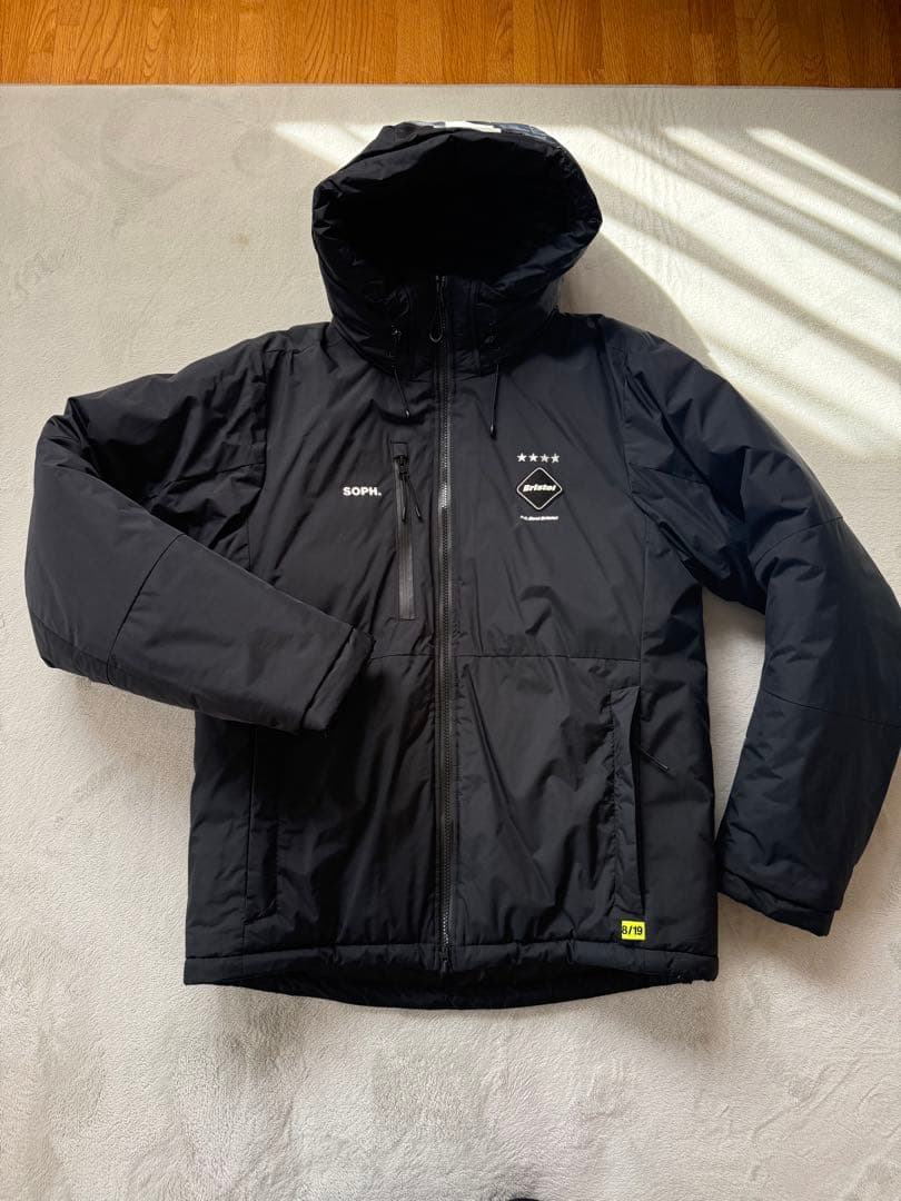 Bristol フード付き　中綿ジャケット　XL F.C.Real Bristol（エフシーレアルブリストル） ダウンジャケット