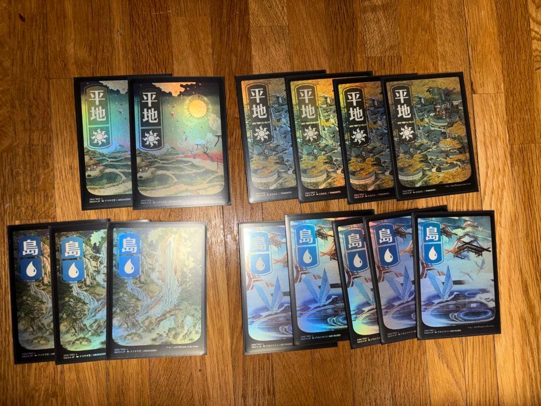 MTG　神河　フルアート基本土地　計67枚　まとめ売り MTG 神河 フルアート基本土地 計67枚 まとめ売り MTG 神河 輝ける