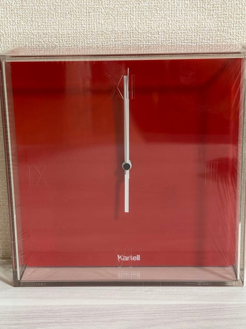 【新品】Kartell カルテル 時計 TIC TAC おしゃれ ブランド カルテル Kartell 時計 ティックタック 正規品 掛け時計 置き時計