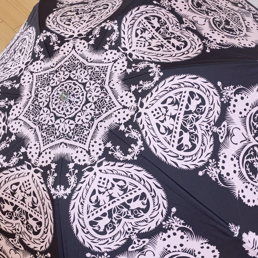 ヴィヴィアンウエストウッド オーブ ハート 折り畳み傘 55cm 傘 雨傘