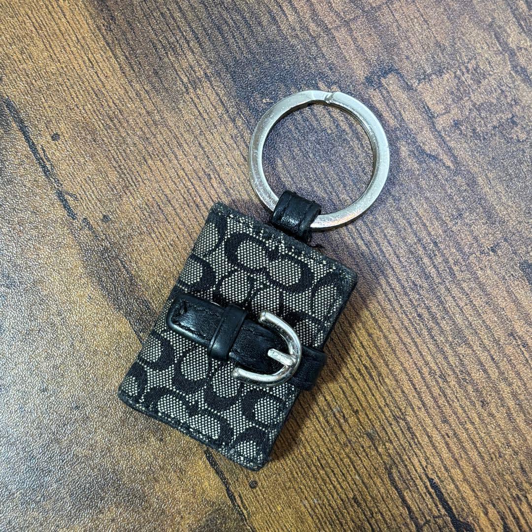 小物 COACH Signature Picture Frame Bag charm COACH Signature Picture Frame Bag Charm - Macy's