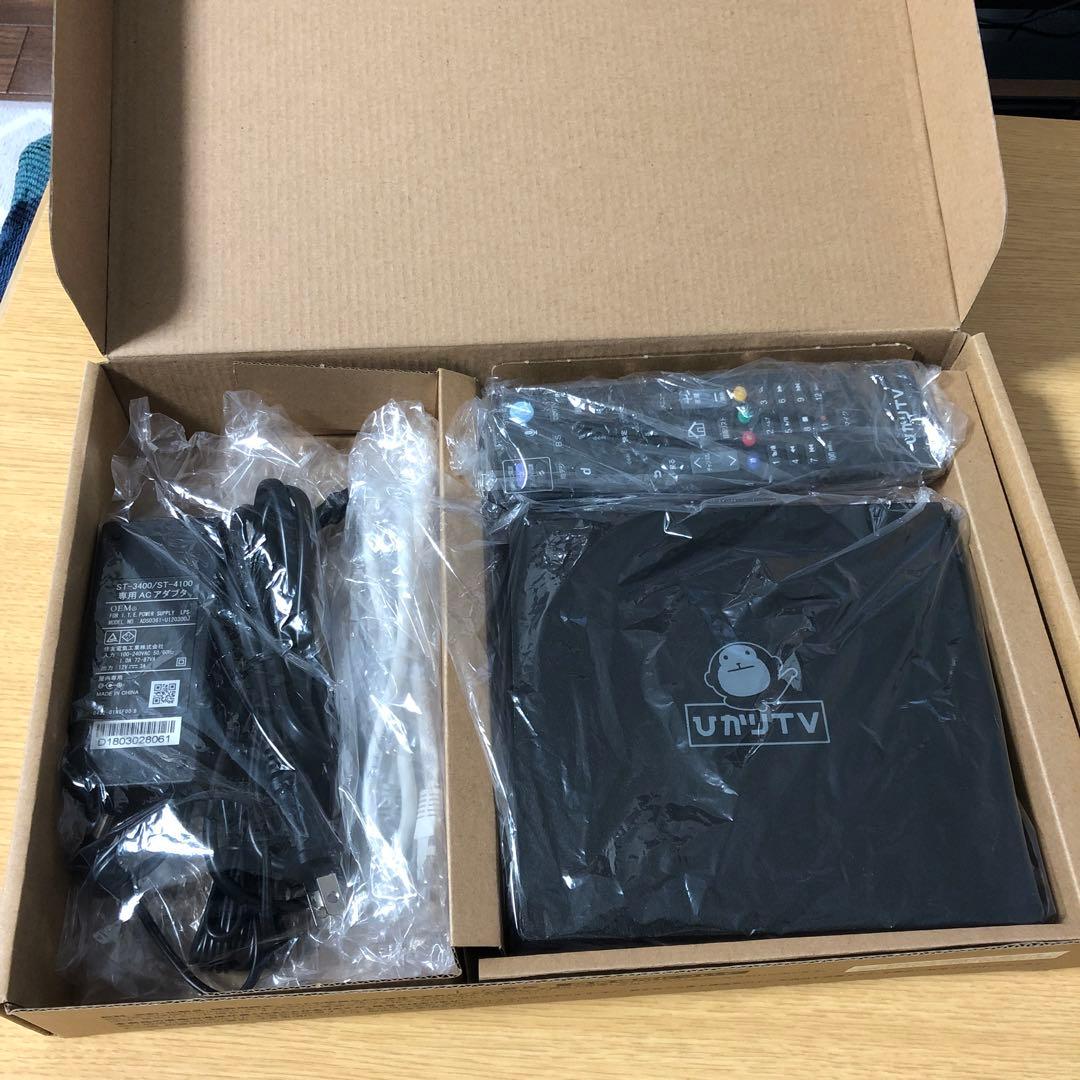 ひかりTV トリプルチューナー ST 3400 NURO光回線対応 4k対応 トリプルチューナーモデル ST-3400 | 対応チューナー | ひかりTV