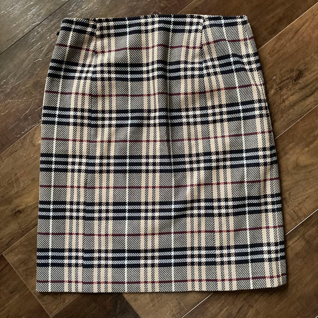 ✨美品✨BURBERRY ブルーレーベル ノバチェックスカート36 - メルカリ