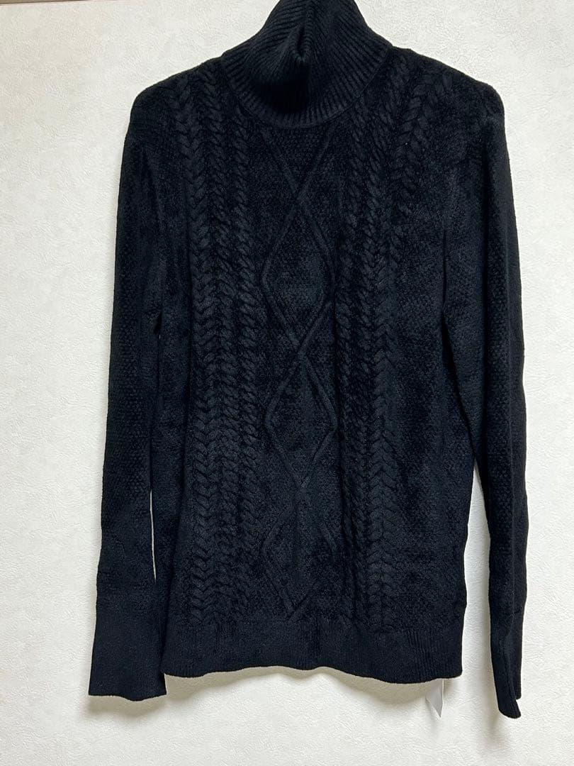 佐藤健 A-BYTS タートルネックセーター ブラック - メルカリ