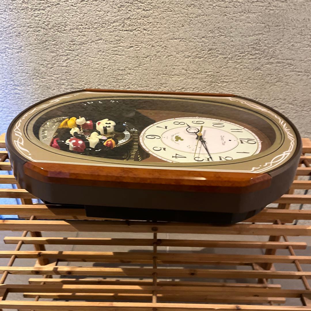 SEIKO Disney Time からくりメロディ時計 壁掛時計FW554B - メルカリ