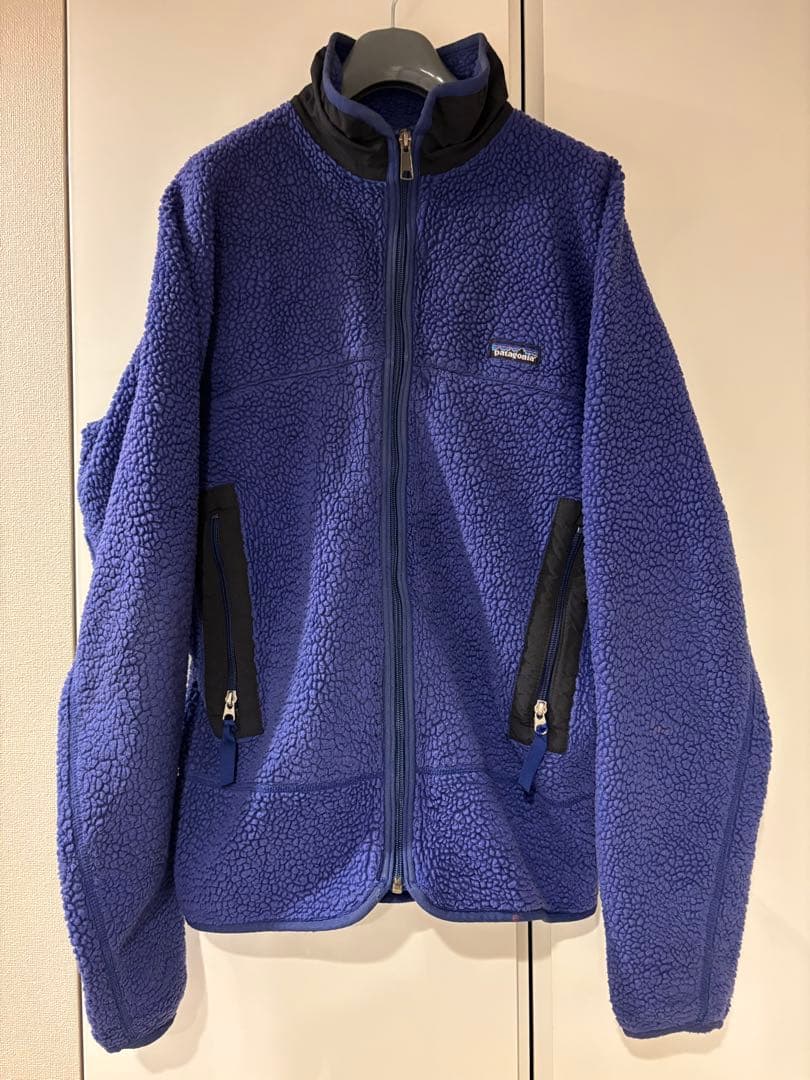 patagonia 95年 アメリカ製 レトロX 初期型 ブルーベリー Lサイズ