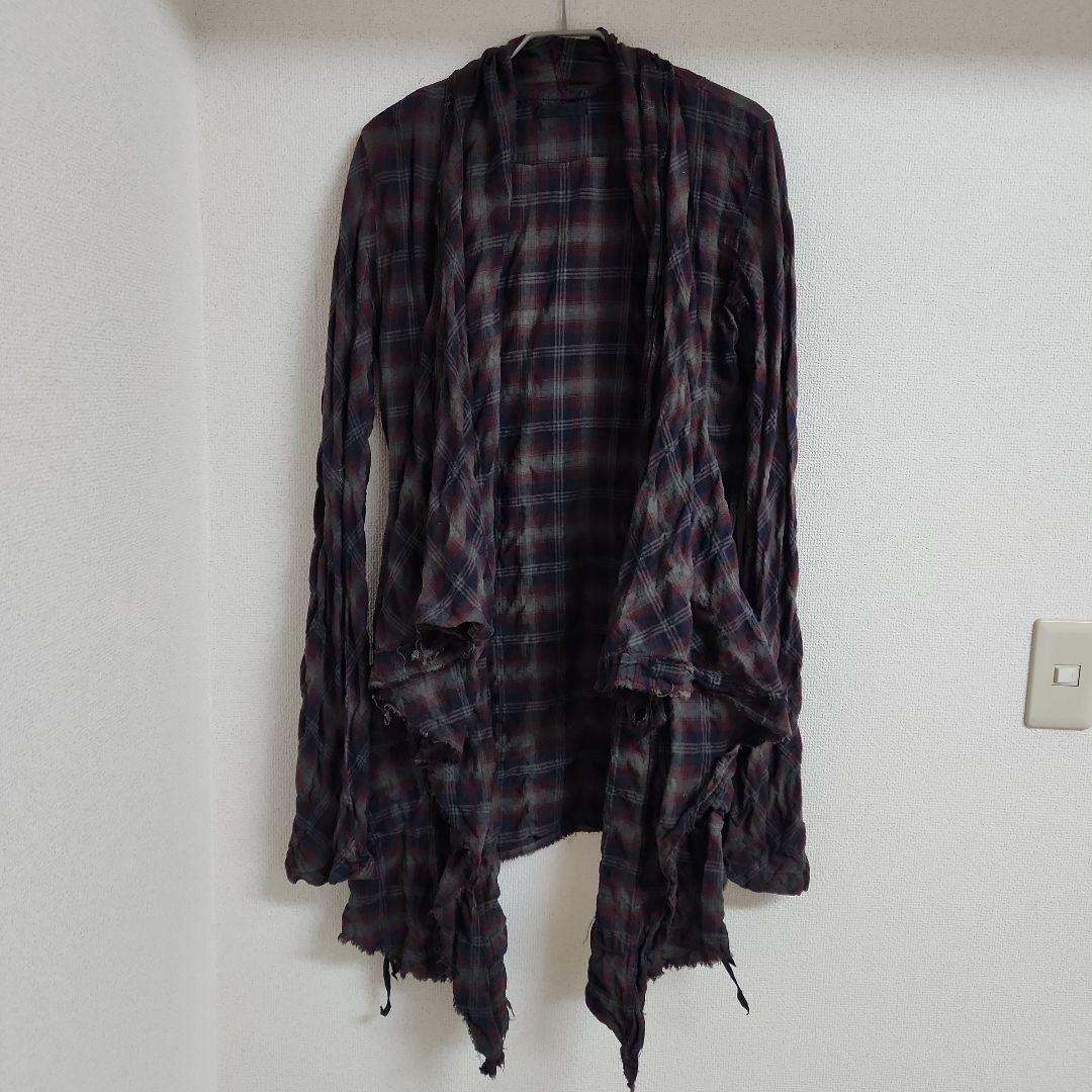 KMRii 希少チェック柄カーディガン ケムリ KMRii（ケムリ） カーディガン KMRii/ケムリ/Magnolia Diamond CD