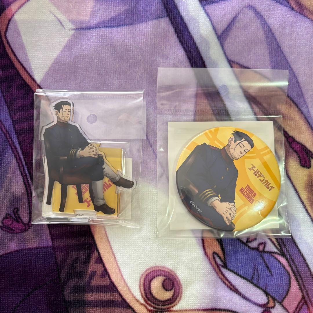 ゴールデンカムイ 尾形百之助 タワーレコード アクリルスタンド デカ缶