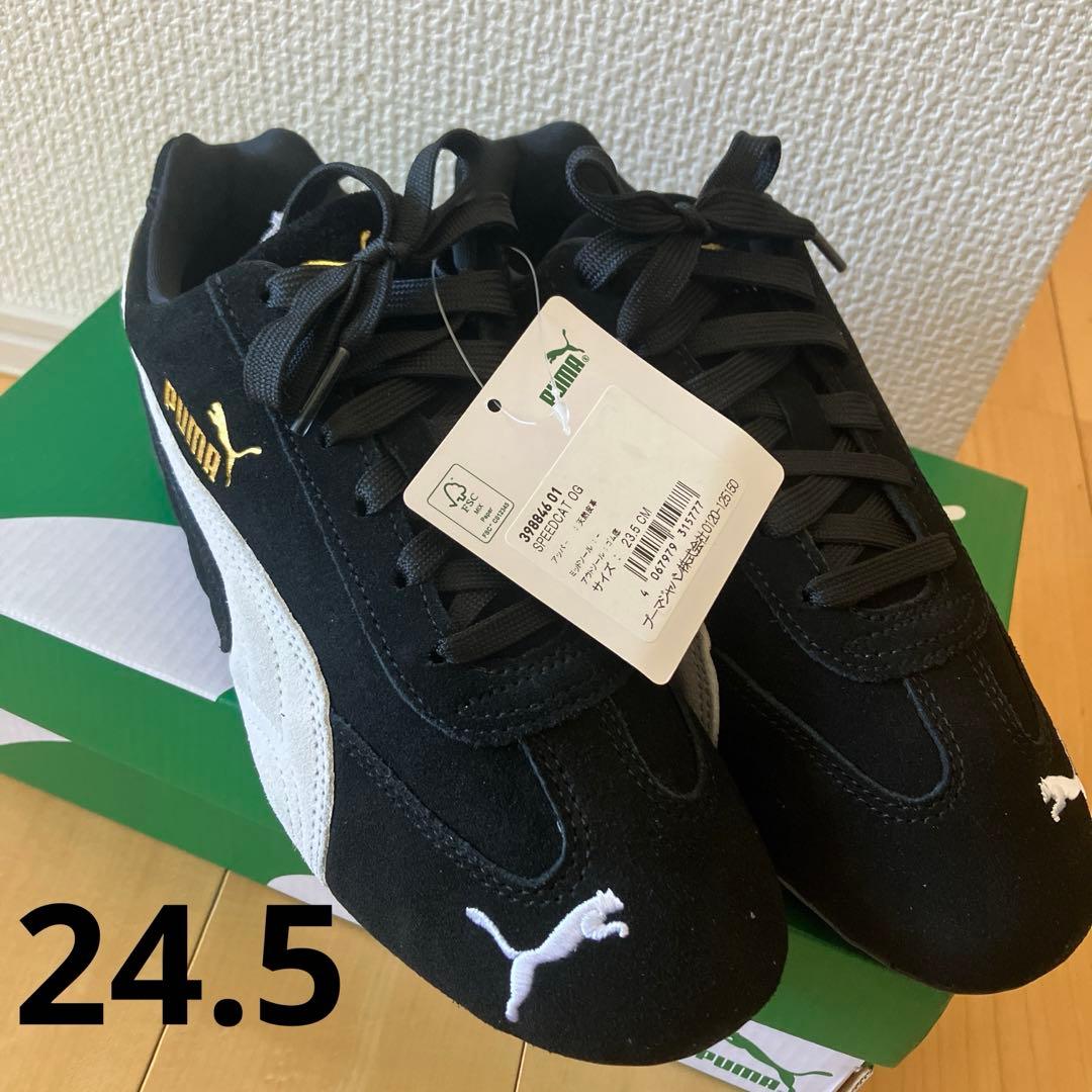 新品未使用 PUMA SPEEDCAT OG 24.5 ブラック - メルカリ
