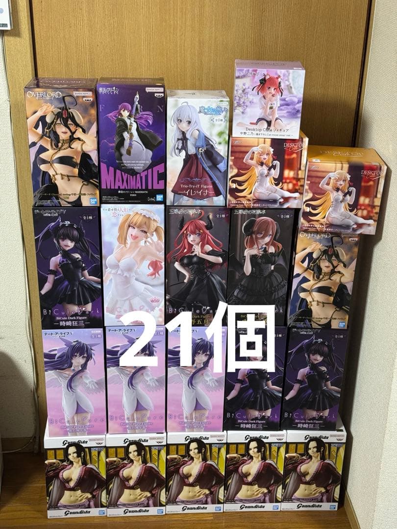最新プライズフィギュア 美少女 21個まとめ売り - メルカリ