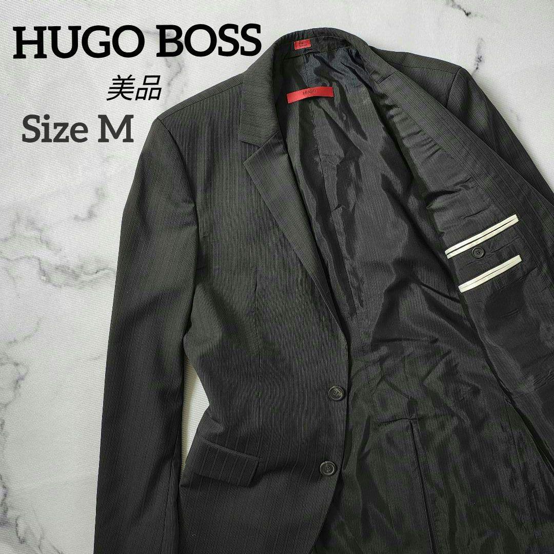 極美品】HUGO BOSS ヒューゴボス テーラードジャケット 赤タグM - メルカリ