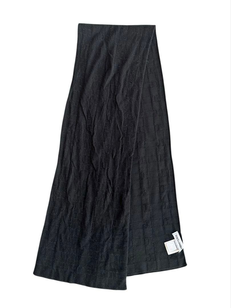 小物 \"d&g\"narrow wool long stole
