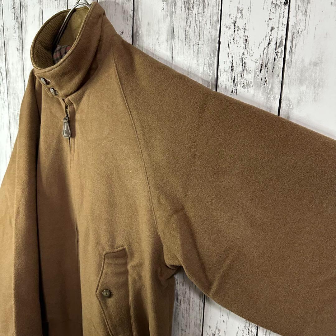 ハリントンジャケット】スウィングトップ 90s 茶 G9タイプ M カシミア