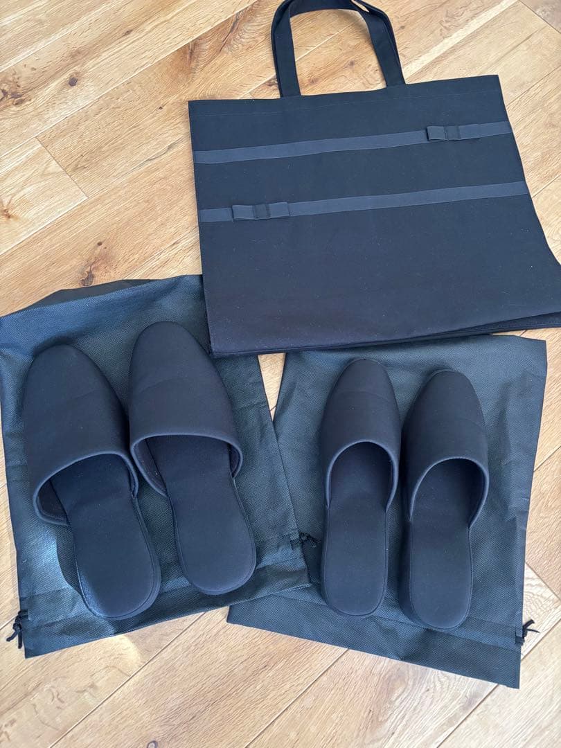 ハッピークローバー⭐︎お受験スリッパとバッグ3点セット 送料無料 お父様用 お母様用 選べるご両親用 入園入学3点セット