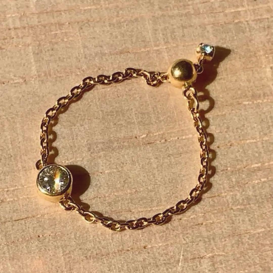 【1月末までの限定価格】新品同様 K18オレフィーチェヌードチェーンリング K18/Pt「ルビー ヌード」チェーンリング｜【オレフィーチェ】Orefice